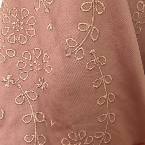 Light pink jacket with pretty embroidery NWT - Picture 6 of 8